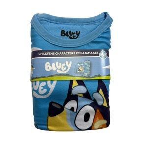 Bluey Kids 2-Piece Pajama Set Size 8 (M) Long sleeve Cozy Character Sleepwear